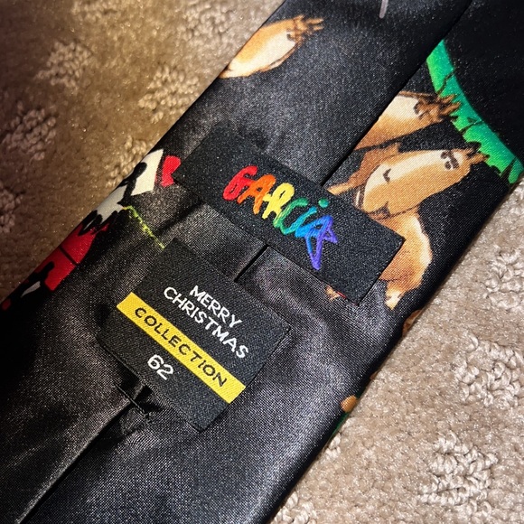 J. Garcia Merry Christmas Collection Tie EUC - Picture 3 of 4